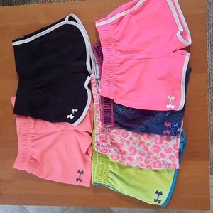 Girls Underarmour Shorts Bundle